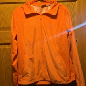 Columbia Orange Fleece Jacket